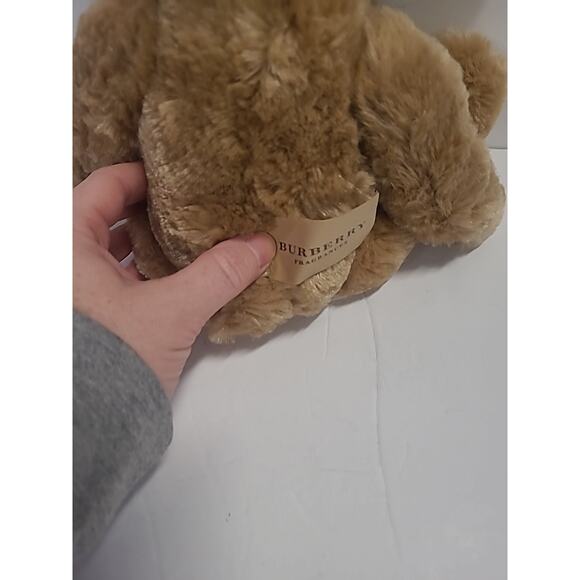 Burberry Fragrances 2009 Teddy Bear 12" Tan Brown Stuffed Animal Plush Toy - Picture 7 of 13